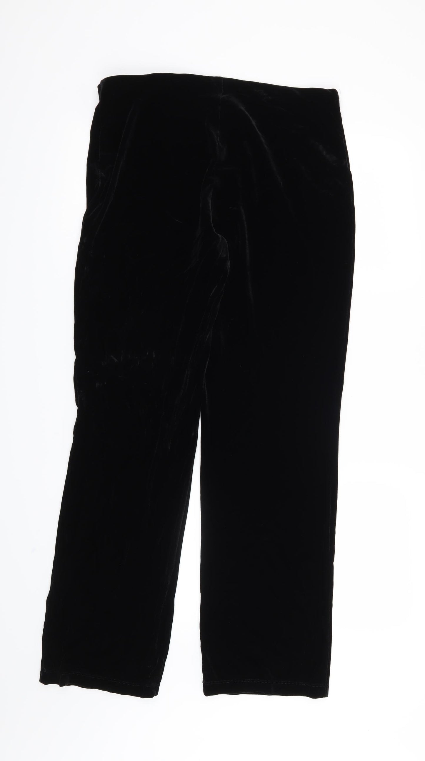 Marks and Spencer Womens Black   Trousers  Size 14 L30 in