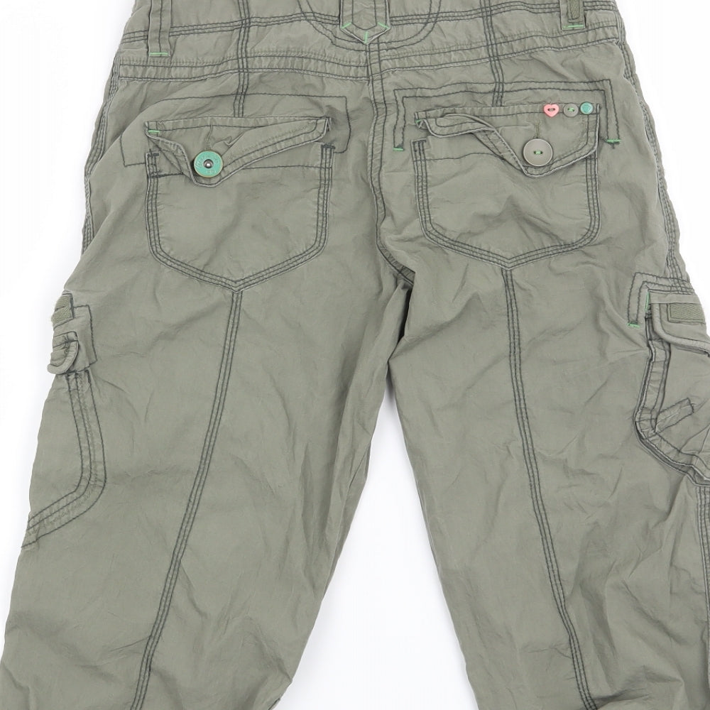 New Look Girls Green   Cropped Trousers Size 12 Years