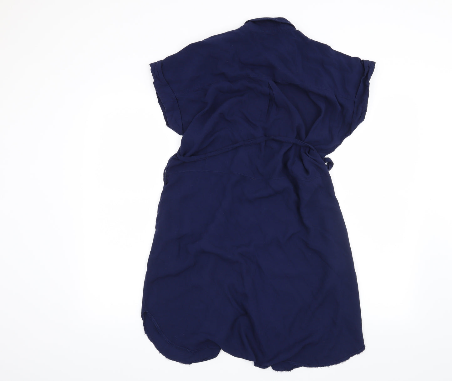 Select Womens Blue   Shirt Dress  Size 10
