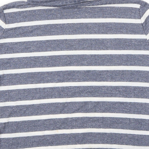 Riverisland Girls Blue Striped  Basic T-Shirt Size 9-10 Years