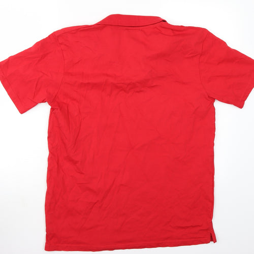 Atlas for Men Mens Red    Polo Size M