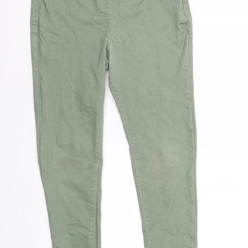 George Girls Green   Straight Jeans Size 11 Years