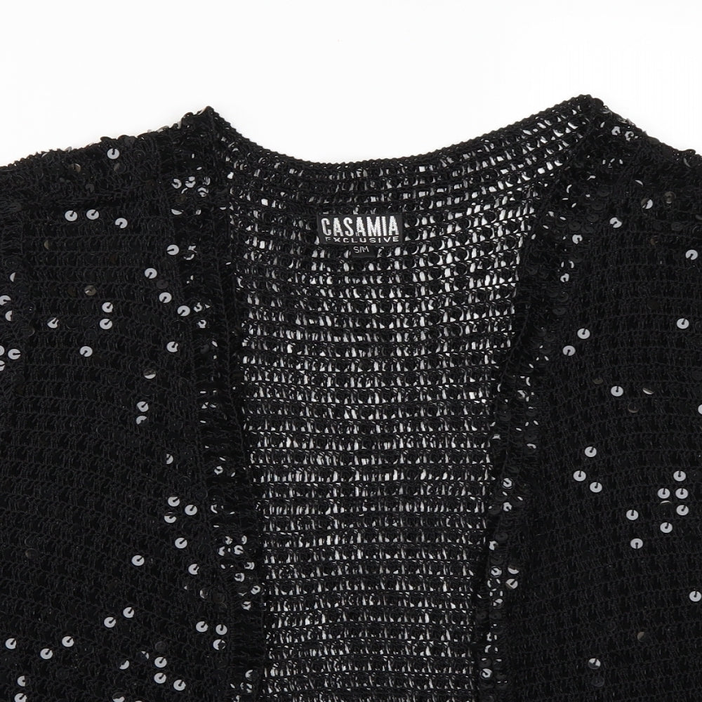 Casamia Womens Black   Cardigan Jumper Size M