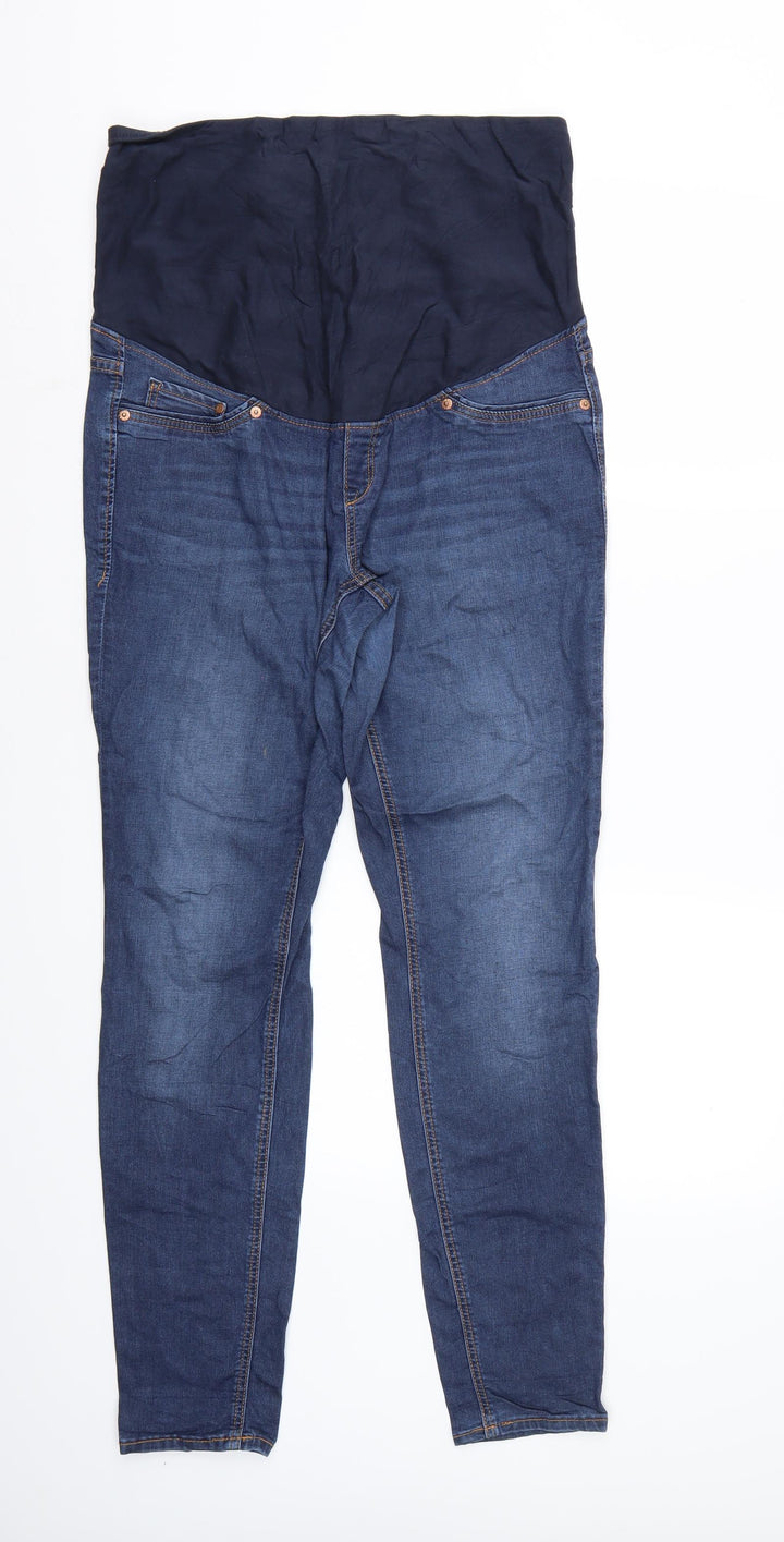 &denim Womens Blue Skinny Jeans Size 12 L29 in