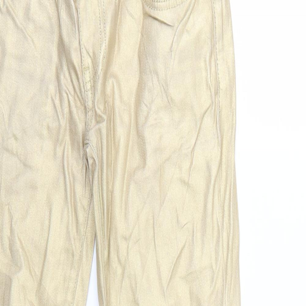 Blackmilk Womens Gold   Straight Jeans Size 26 L32 in