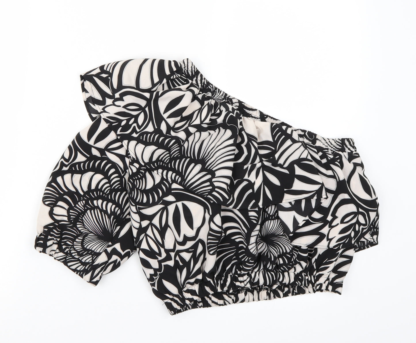 Topshop Womens Black   Cropped Tank Size 8