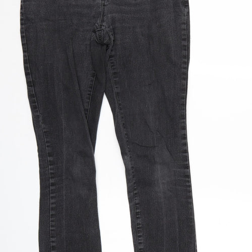 Dorothy Perkins Womens Black   Straight Jeans Size 8 L29 in