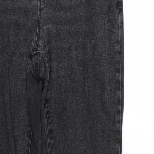 Dorothy Perkins Womens Black   Straight Jeans Size 8 L29 in