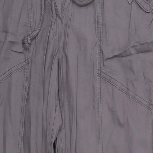 George Womens Grey   Trousers  Size 16 L30 in