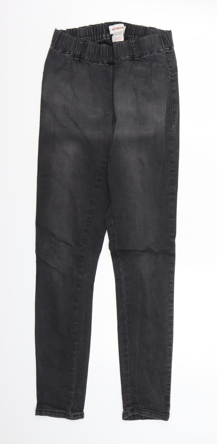 Magnum Womens Black   Straight Jeans Size 4 L29 in