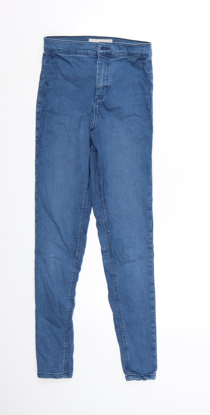 Topshop Womens Blue Skinny Jeans Size 26 L28 in