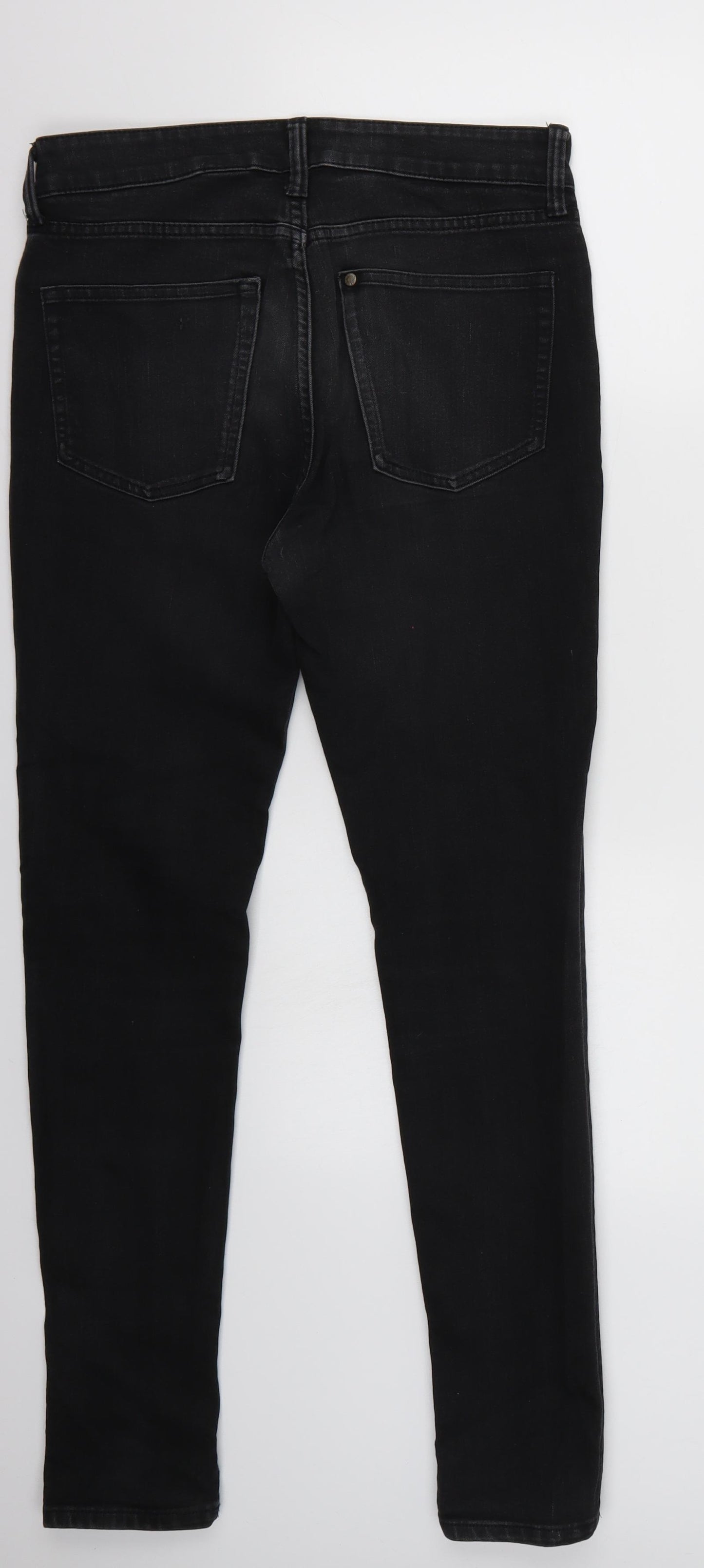 &denim Womens Black   Skinny Jeans Size 30 L30 in