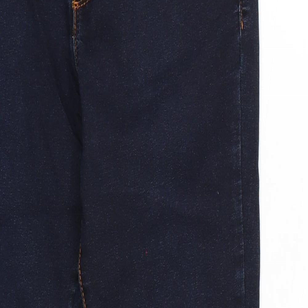Miss Selfridge Womens Blue   Cropped Jeans Size 10 L27 in