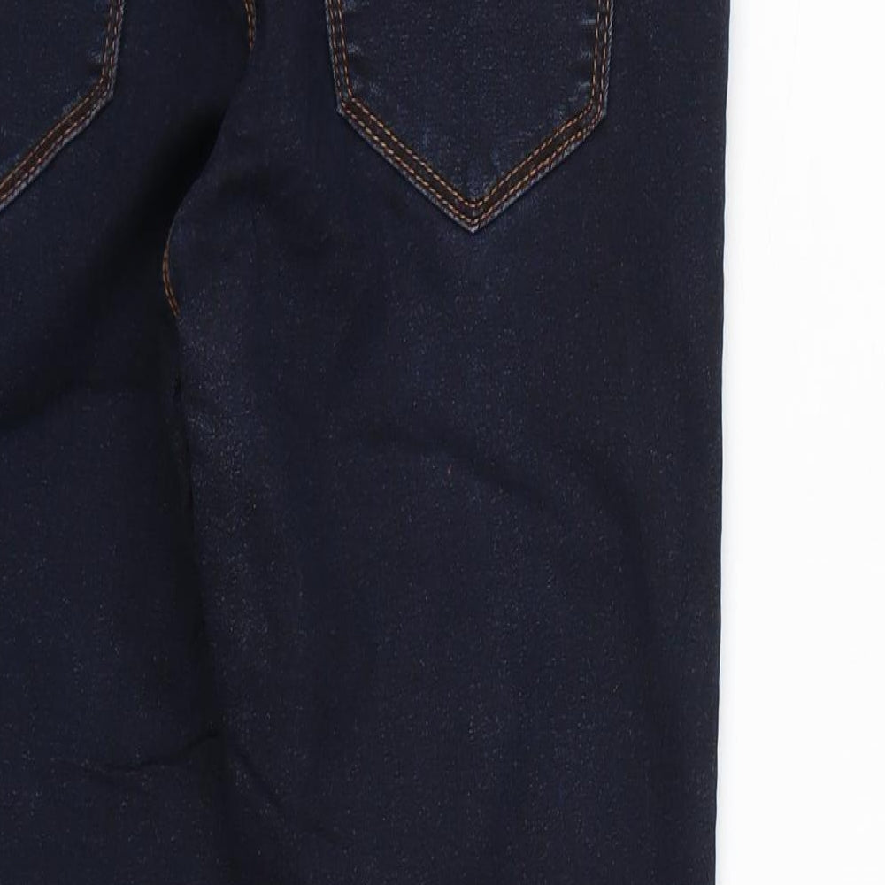 Miss Selfridge Womens Blue   Cropped Jeans Size 10 L27 in