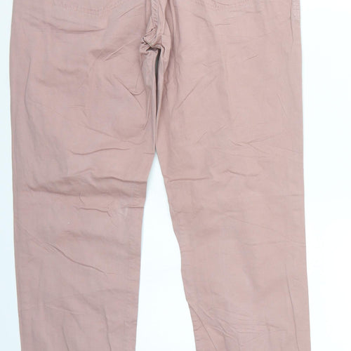 Up Fashion Womens Pink   Trousers  Size 36 L29 in
