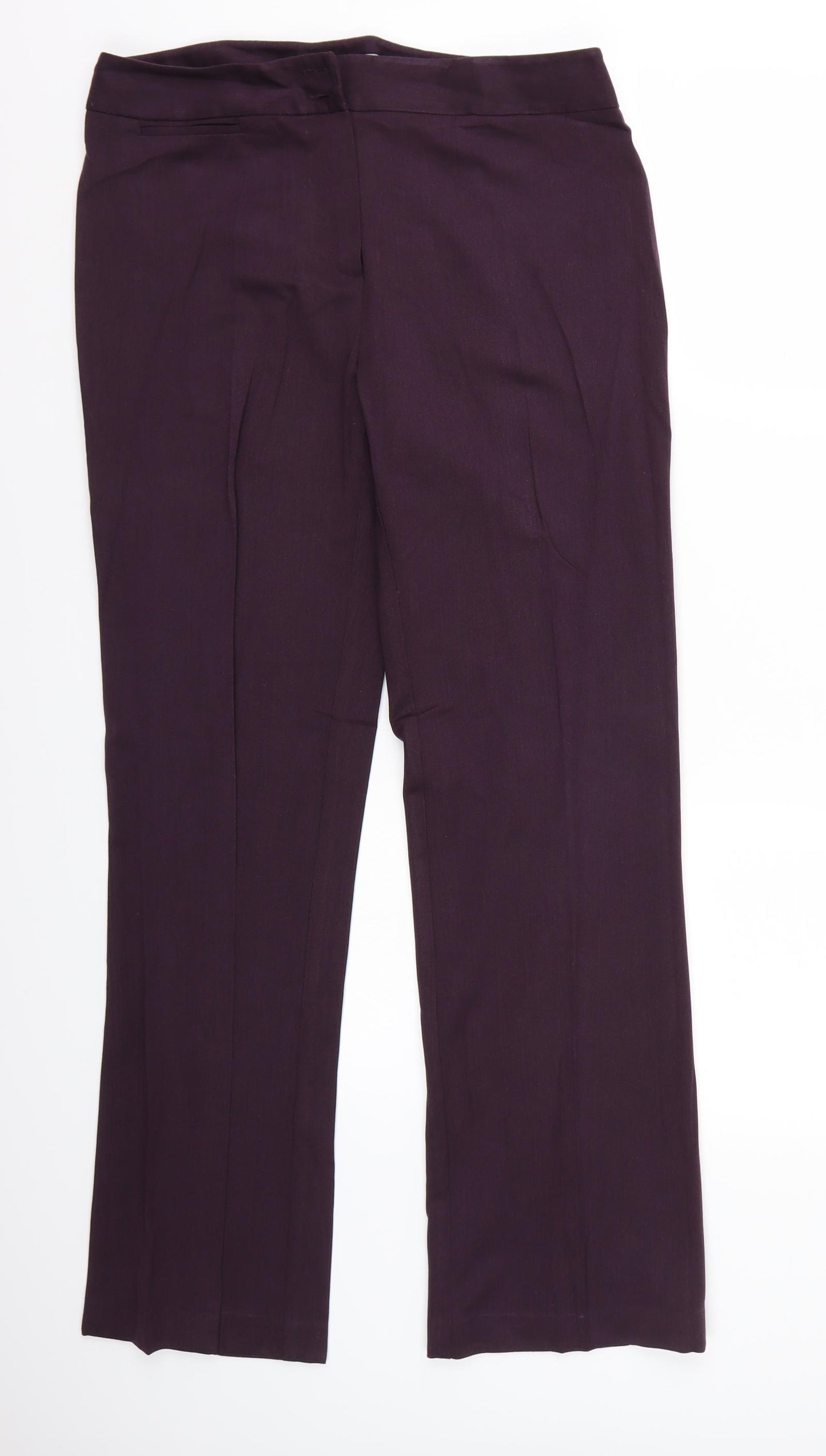 NEXT Womens Purple   Trousers  Size 12 L31 in
