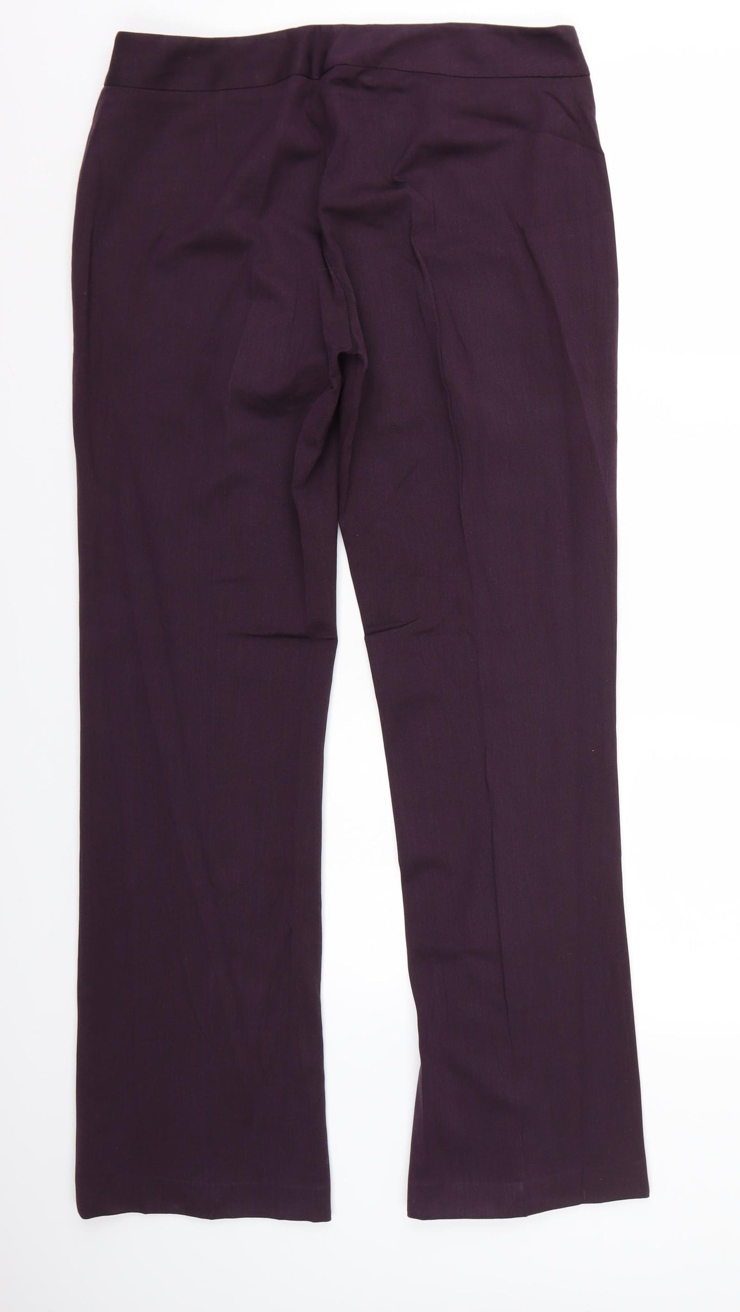 NEXT Womens Purple   Trousers  Size 12 L31 in