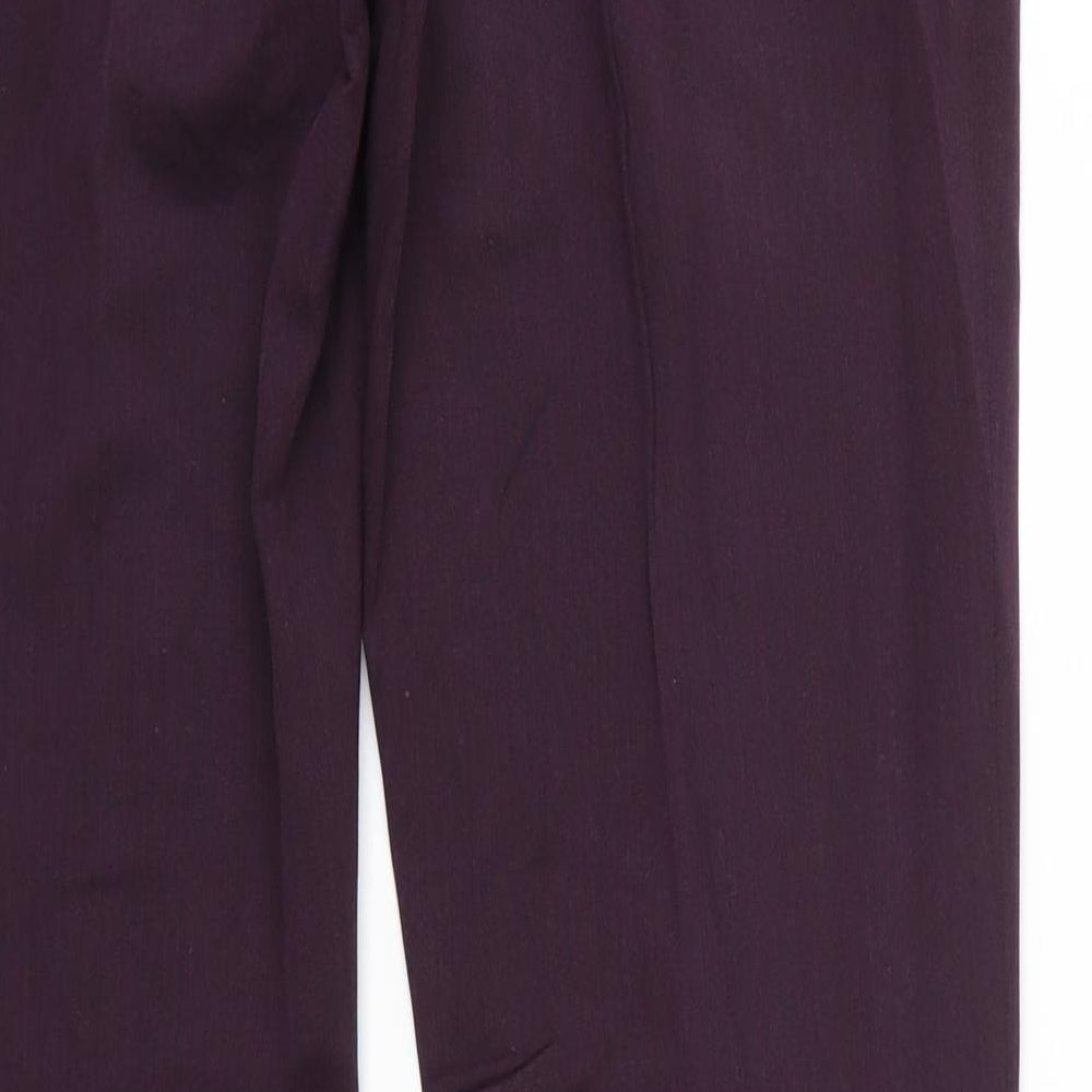NEXT Womens Purple   Trousers  Size 12 L31 in