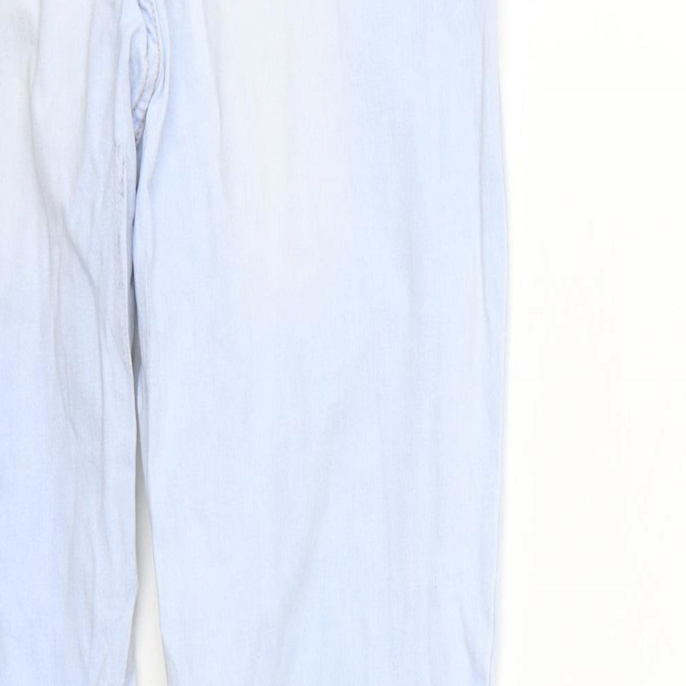Preworn Womens Blue   Skinny Jeans Size 14 L29 in
