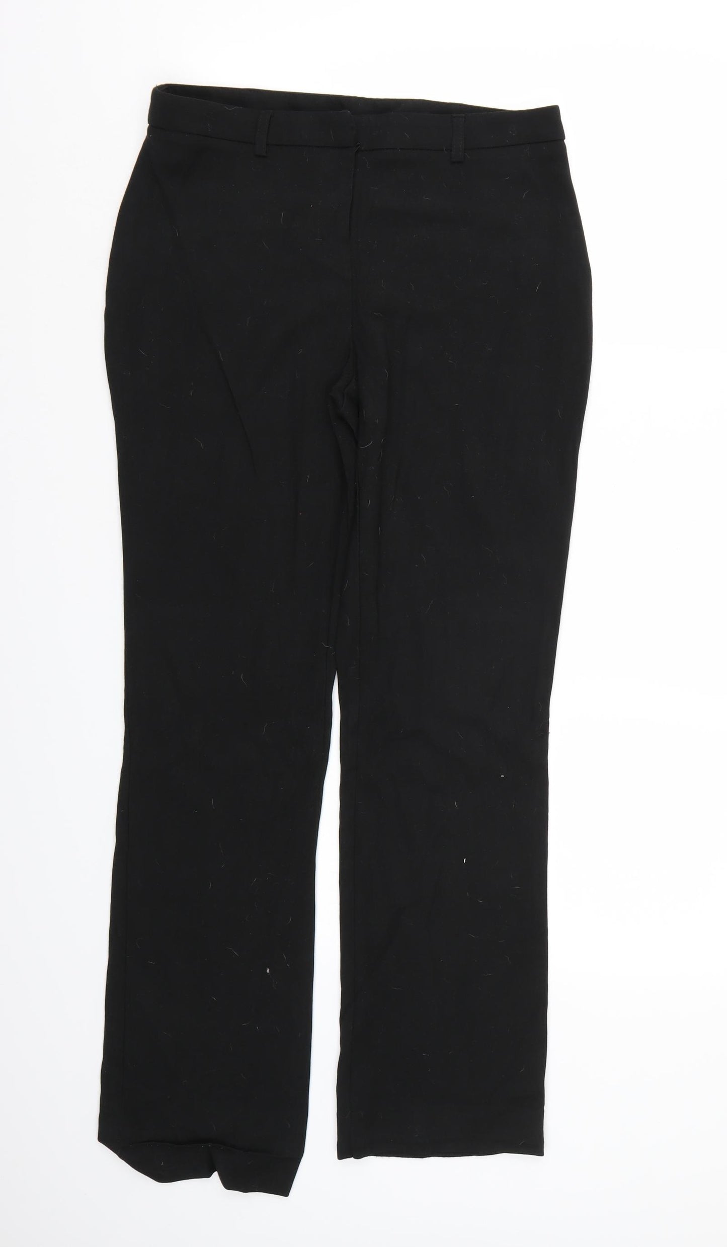 Dorothy Perkins Womens Black   Trousers  Size 8 L30 in