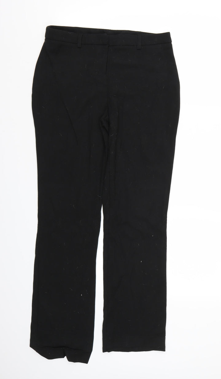 Dorothy Perkins Womens Black   Trousers  Size 8 L30 in