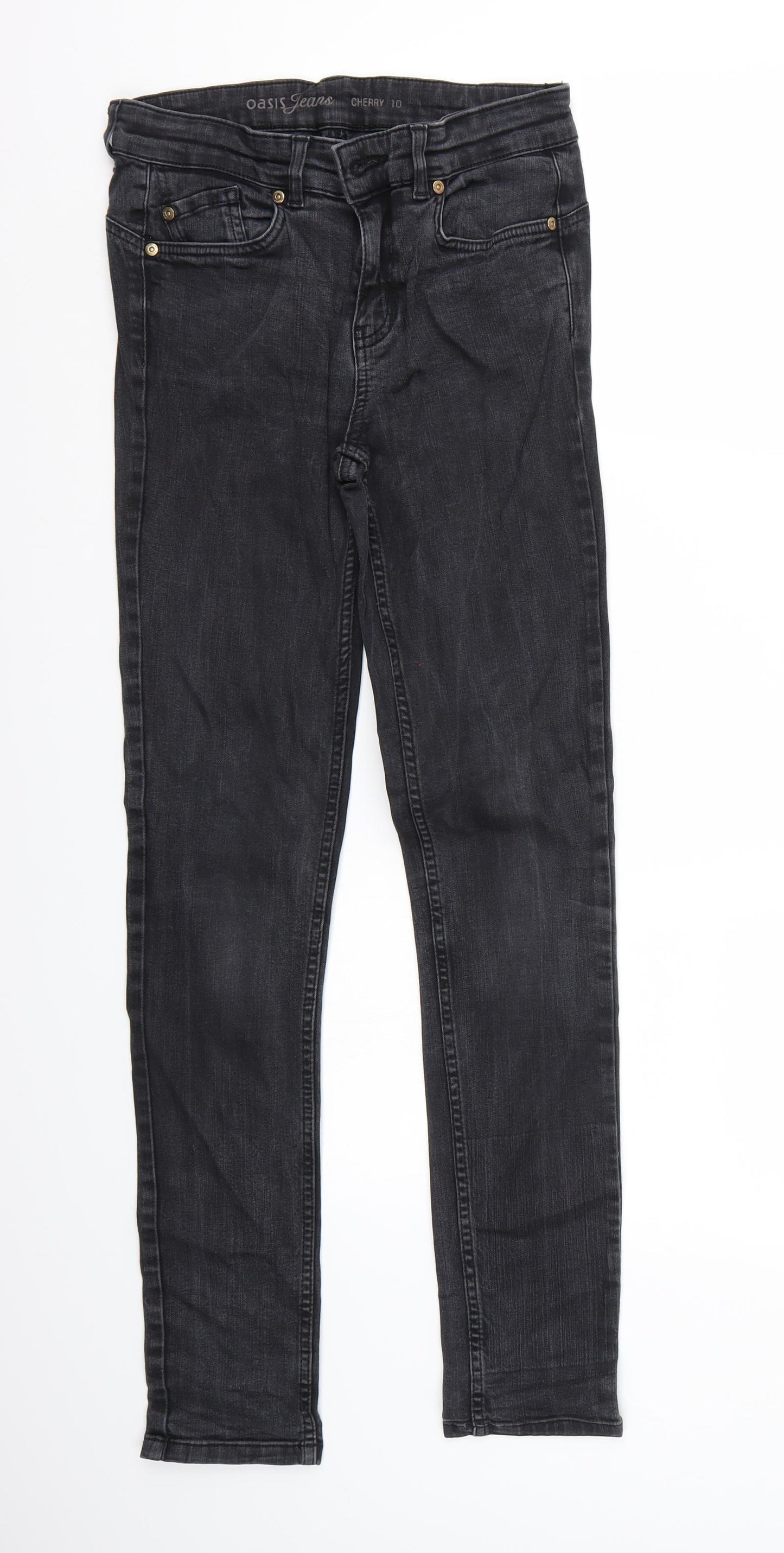 Oasis Womens Black   Skinny Jeans Size 10 L29 in