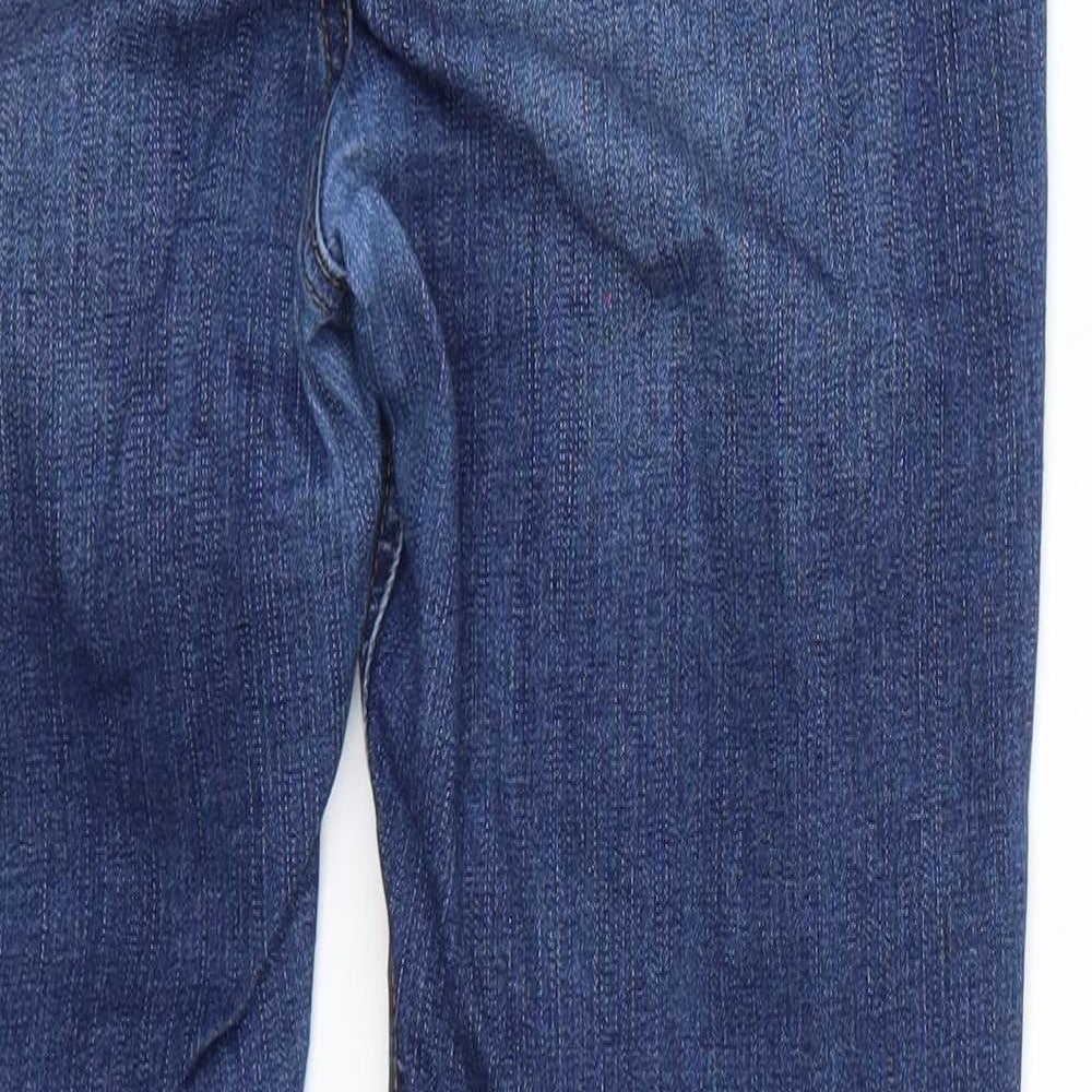 Denim & Co. Womens Blue   Skinny Jeans Size 14 L27 in