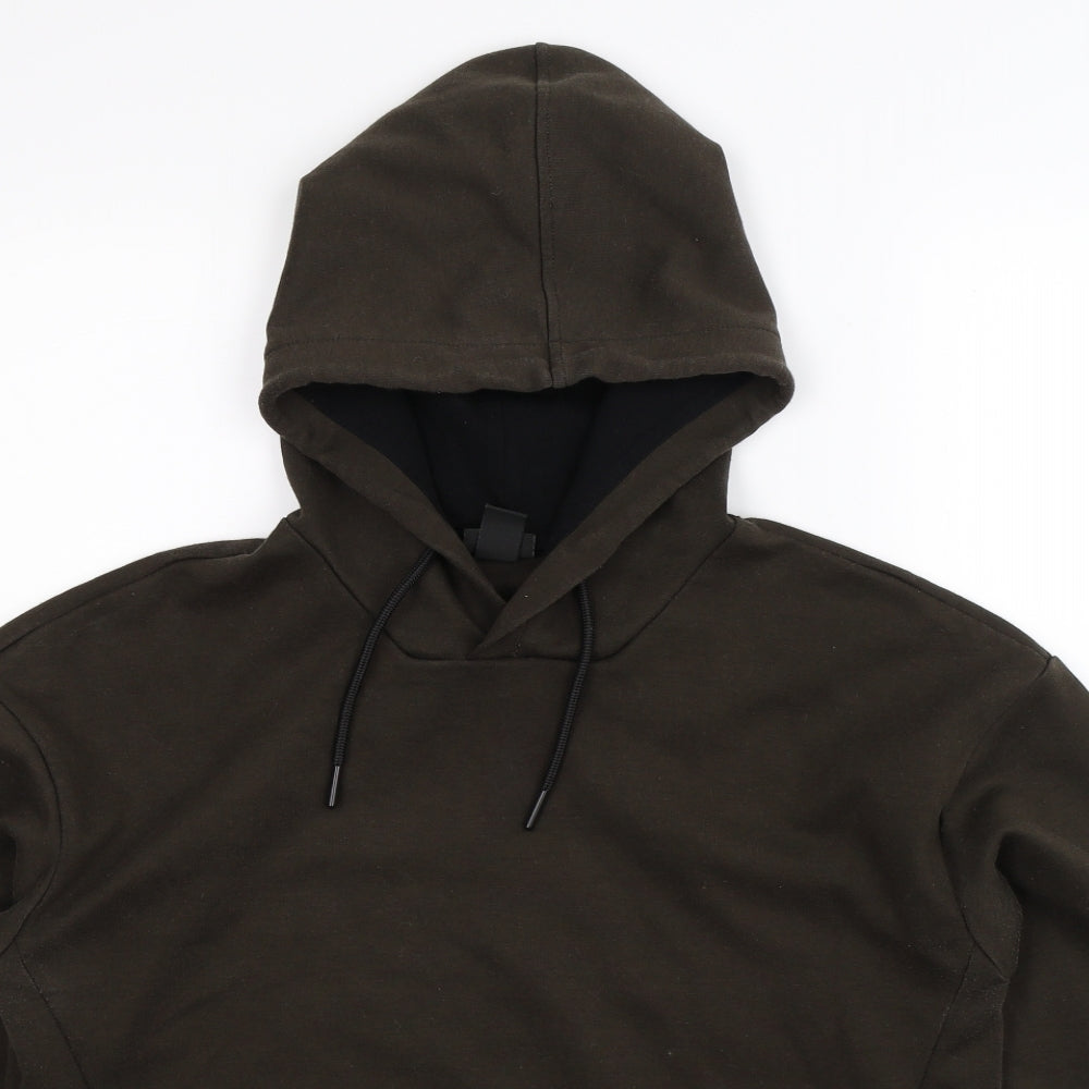 H&M Mens Grey   Pullover Hoodie Size M