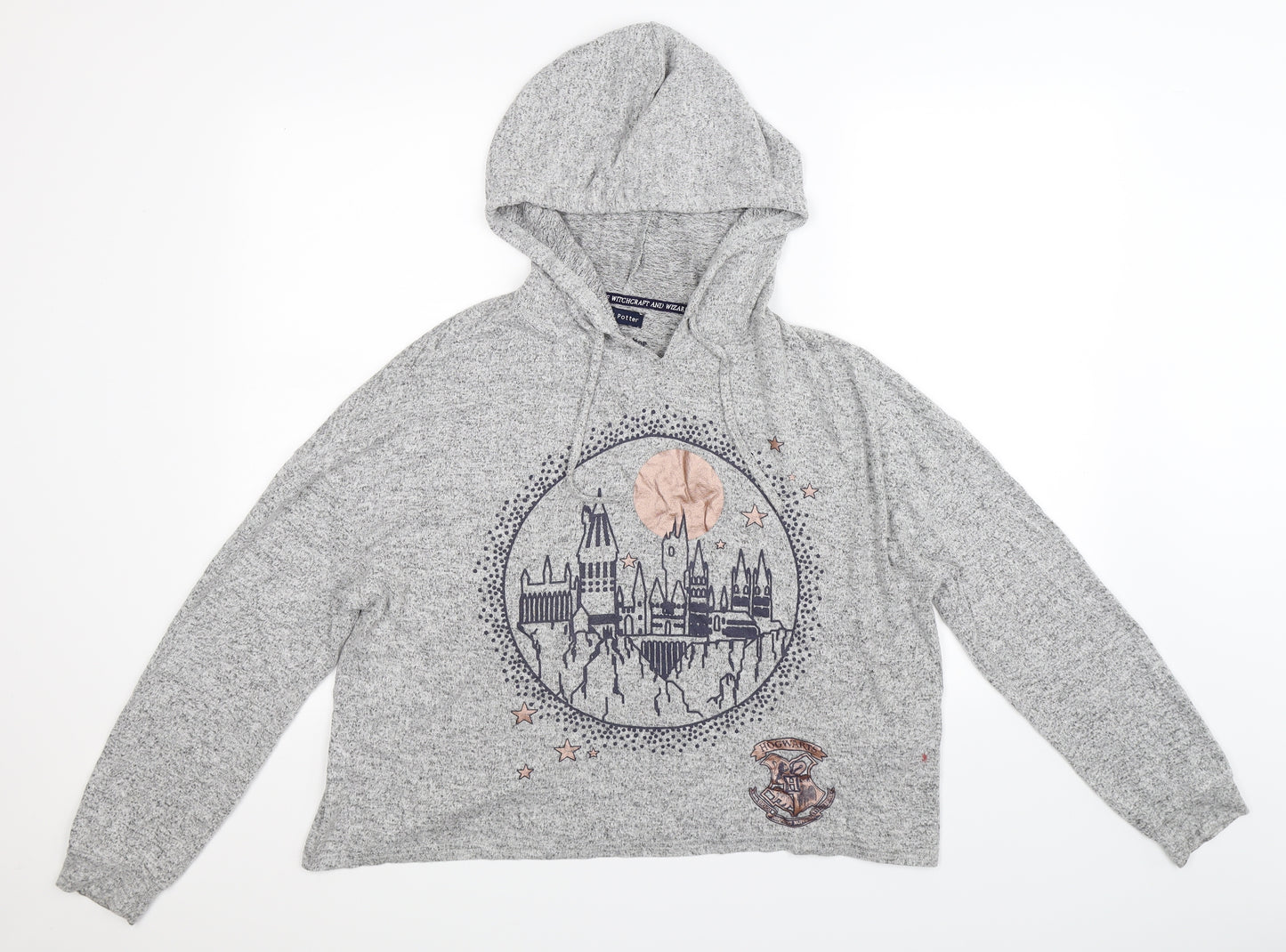 Primark Womens Grey   Top Pyjama Top Size 14  - Harry Potter