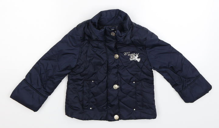 Mayoral Girls Blue   Jacket  Size S