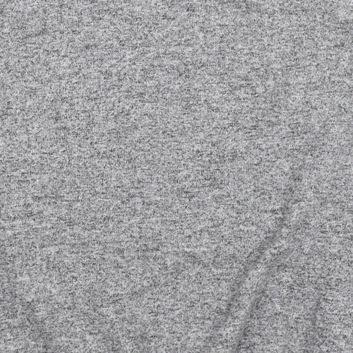 Dorothy Perkins Womens Grey  Knit Pullover Jumper Size 12