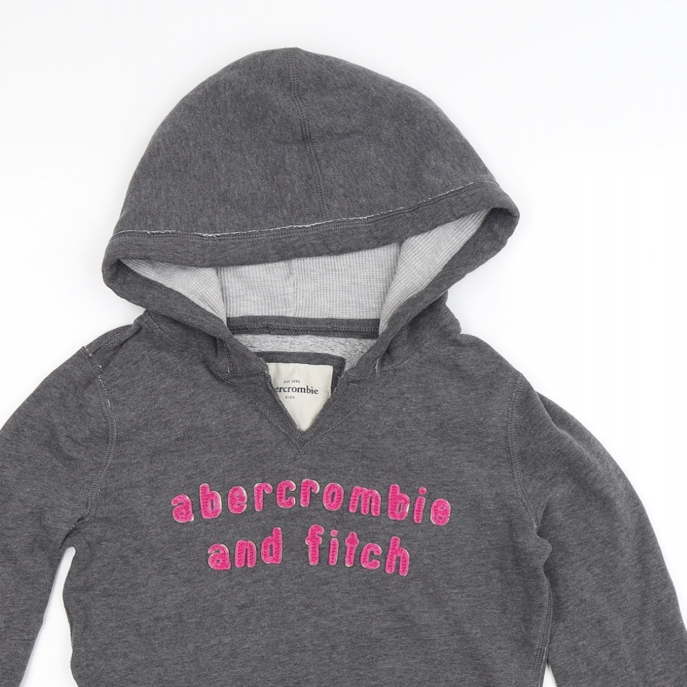 abercrombie kids Girls Grey   Pullover Hoodie Size XL