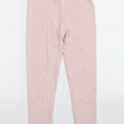 Matalan Girls Pink Solid  Cami Pyjama Pants Size 7 Years