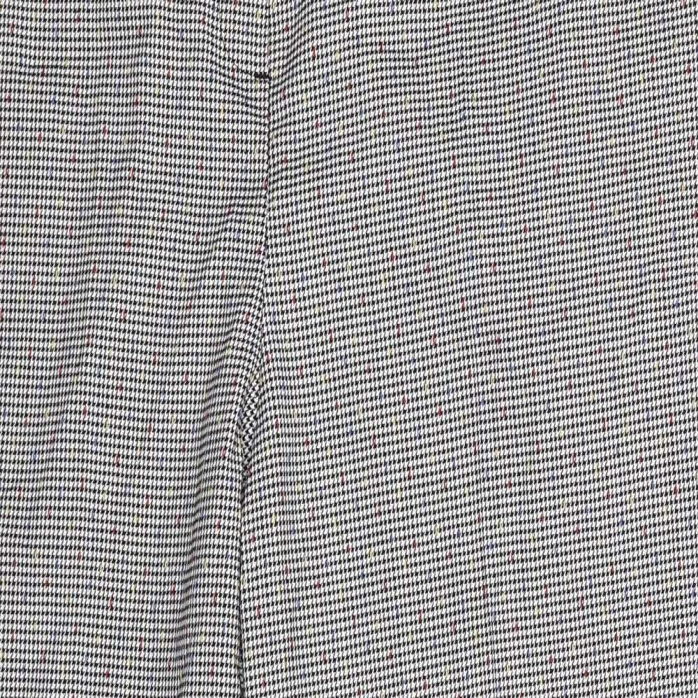 TU Womens Grey Houndstooth  Trousers  Size 20 L28 in