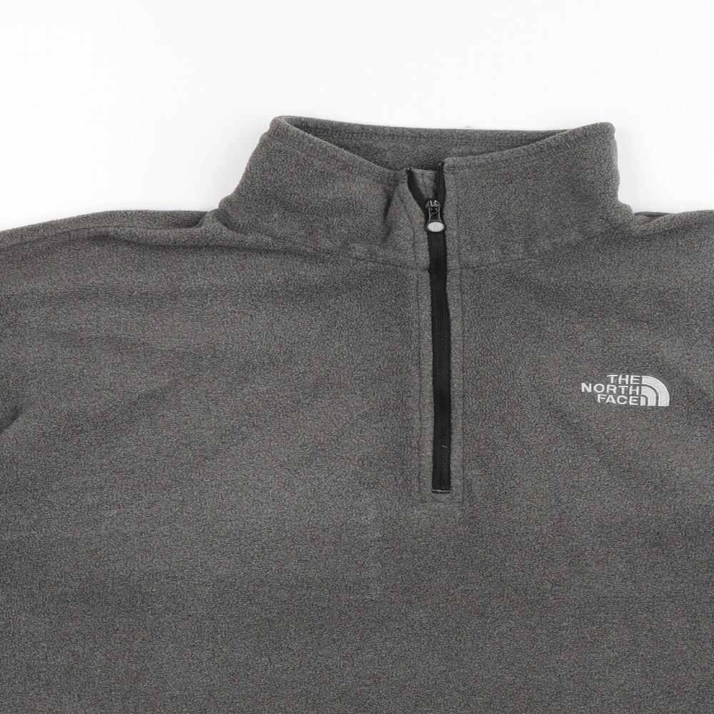 The North Face Mens Grey  Fleece Jacket  Size L