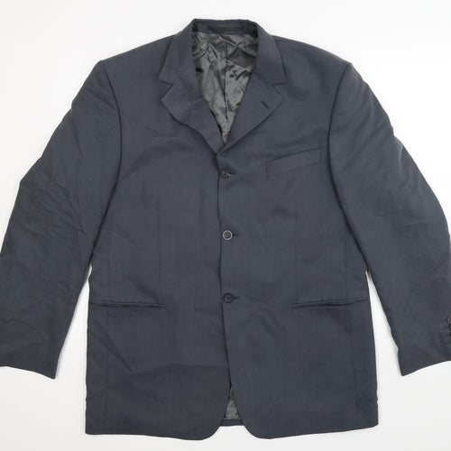 Tom English Mens Grey   Jacket Suit Jacket Size 44