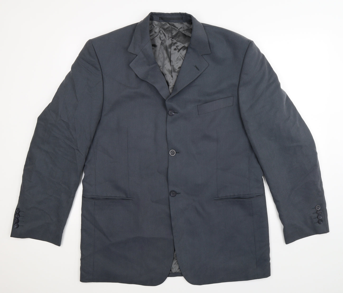 Tom English Mens Grey   Jacket Suit Jacket Size 44