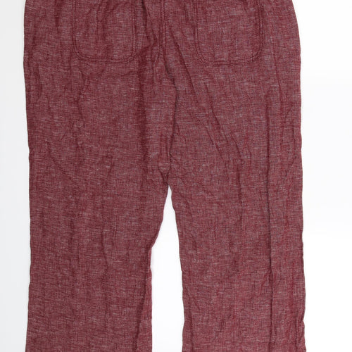 George Womens Brown   Trousers  Size 18 L28 in