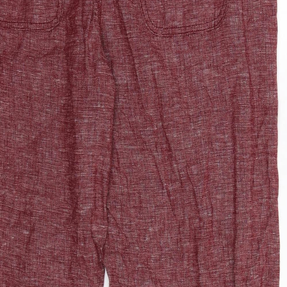 George Womens Brown   Trousers  Size 18 L28 in