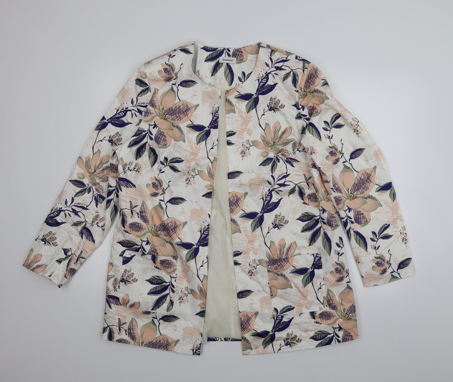 Damart Womens Multicoloured Floral  Jacket  Size 20