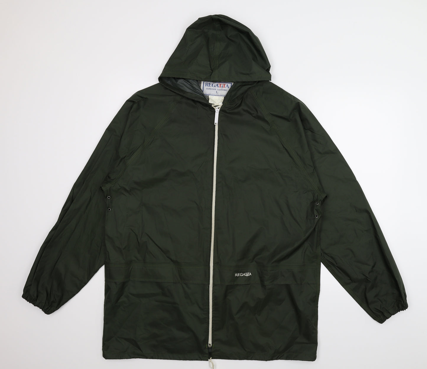 Regatta Mens Green   Rain Coat Coat Size L