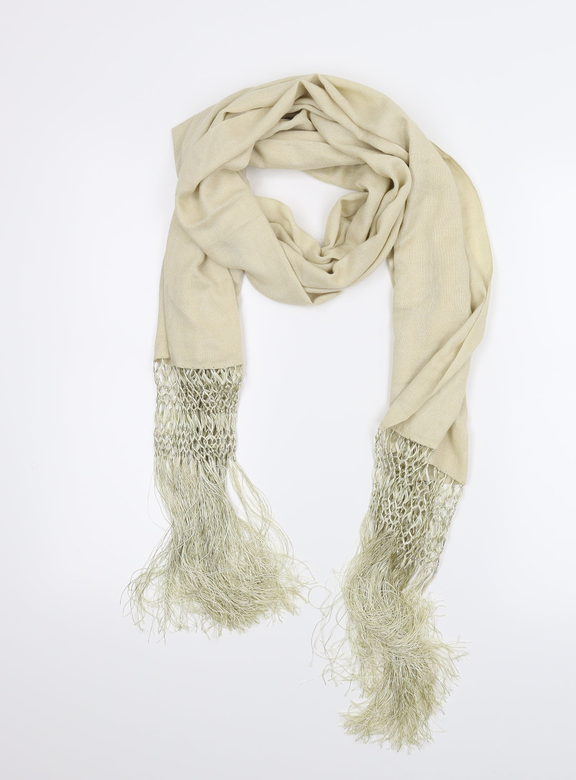 Unknown Womens Beige    Scarf
