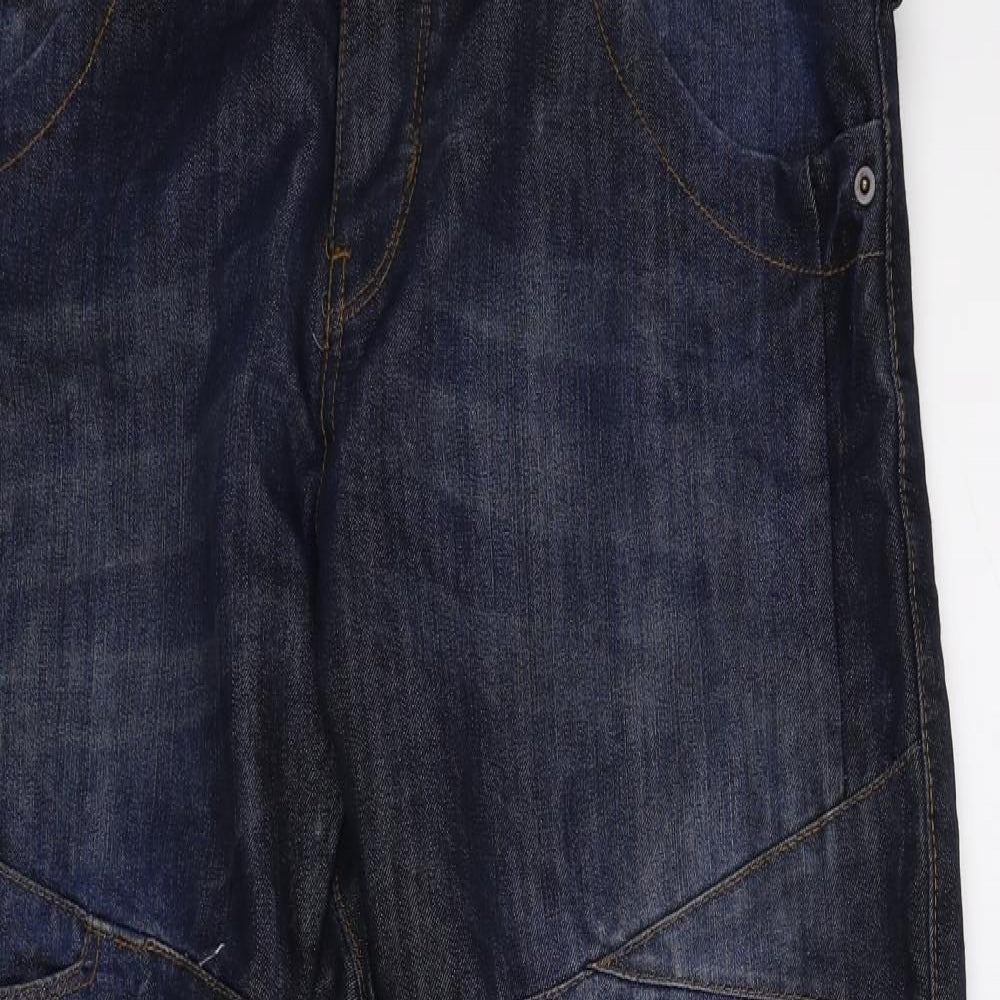 Primark Mens Blue  Denim Cropped Jeans Size 36 in L30 in