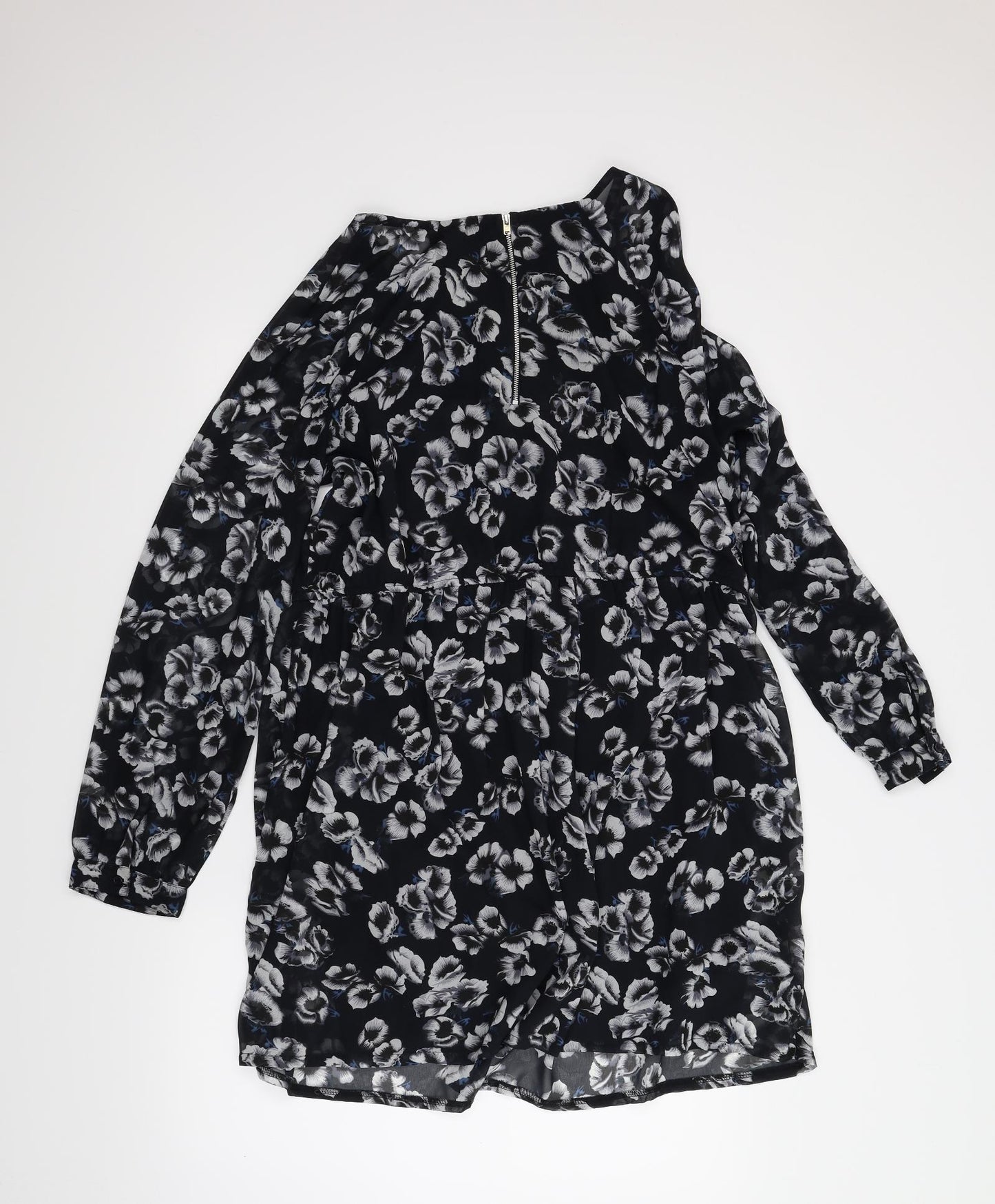 Atmosphere Womens Blue Floral  A-Line  Size 18