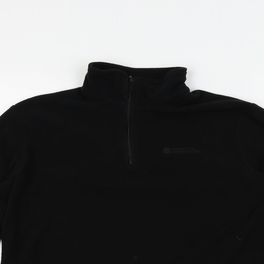 Mountain Warehouse Mens Black   Pullover Hoodie Size M