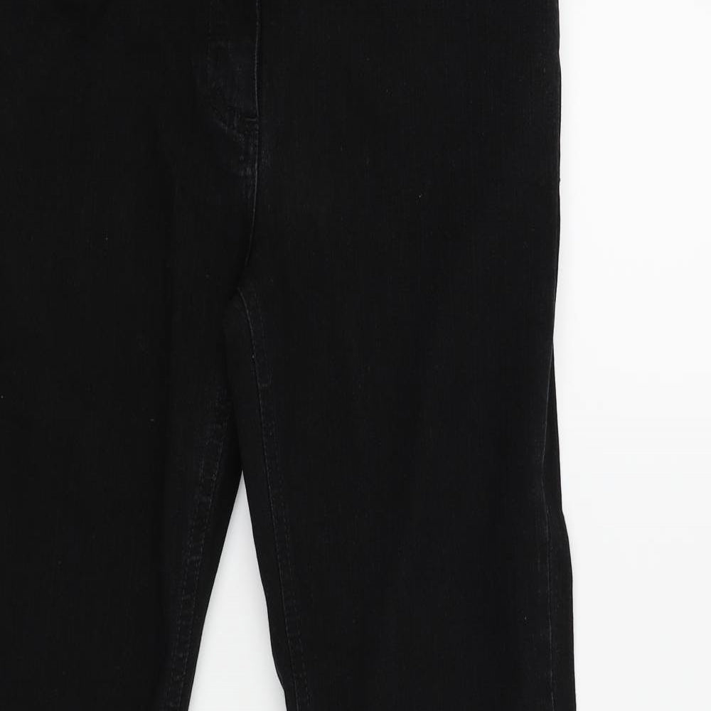 NEXT Womens Black   Skinny Jeans Size 10 L29.5 in