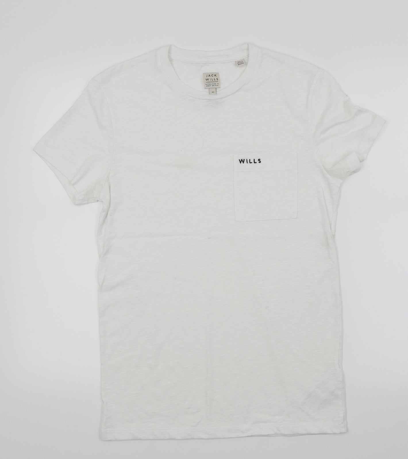 Jack Wills Mens White    T-Shirt Size XS