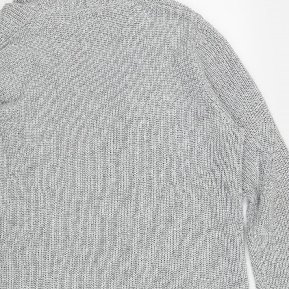 River Island Womens Grey   Cardigan Jumper Size L