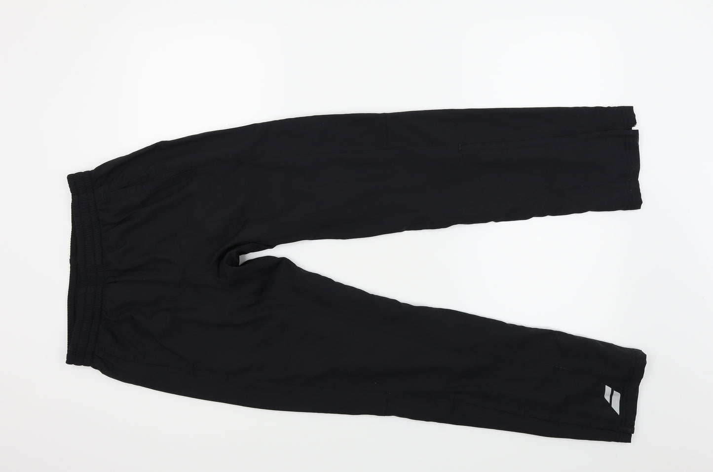Babolat Mens Black   Track Pants Trousers Size S L27 in