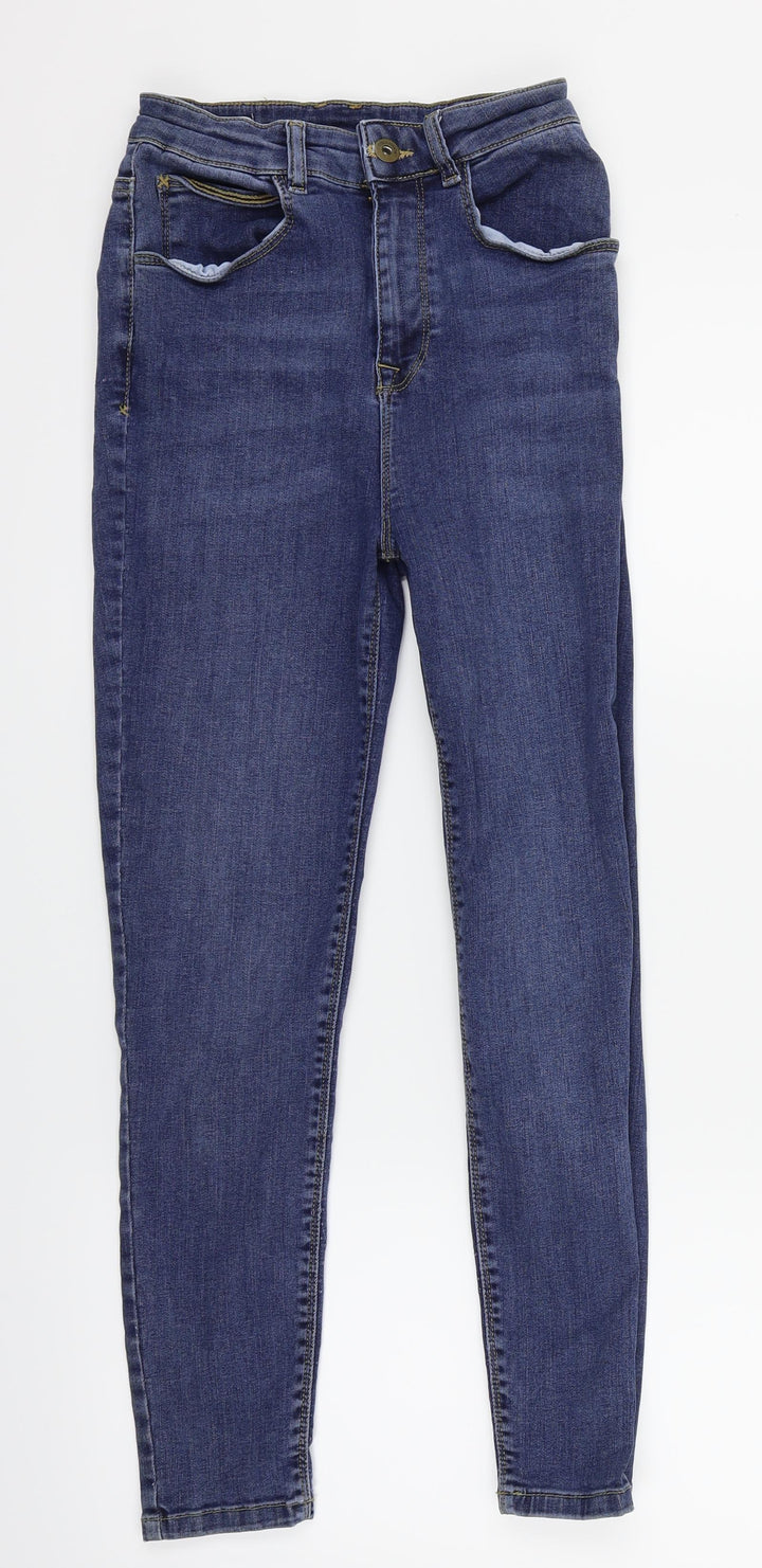 COLLUSION Mens Blue Denim Skinny Jeans Size 26 in L30 in